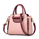 Shoulder Bag Women Handbags tassel Contrast Sweet Messenger Crossbody Mart Lion pink  