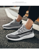 Lightweight knit Sneakers Men's Running Shoes Breathable Sports Walking Non-slip Jogging Women Trainers Mart Lion   