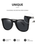 Vintage Square Style TR90 Polarized Sunglasses Men's Driving Fish Brand Design Oculos De Sol 3601 Mart Lion   