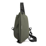 Casual Chest Bag Unisex Crossbody Pouch Nylon Multi-Function Outdoor Messenger Bag Men's Short Travel Bags Mart Lion Green Chest Bag  