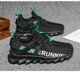 Sneakers Men's Lightweight Blade Running Shoes Shockproof Breathable sports Shoes Platform Walking Gym Mart Lion   