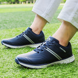 Men's Waterproof Golf Shoes Professional Lightweight Golfer Footwear Outdoor Golfing Sport Trainers Athletic Sneakers Mart Lion   