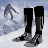 Ski Socks Thick Cotton Sports Snowboard Cycling Skiing Soccer Men Women Moisture Absorption High Elastic Thermal Mart Lion   