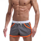 Summer Men's Shorts Casual Home Sleep Bottoms Lightweight Arrow Pants Fitness Bodybuilding Sweatshorts Quick Dry Beach Shorts Mart Lion Gray M China