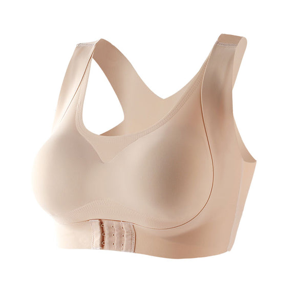 Posture Corrector Bra Seamless Push Up Bras Breathable Lift Up Bralette Shockproof Sport Hunchback Relief Chest Back Support Mart Lion Khaki M China