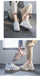 Shoes for Women 2021 Summer New Fashionable Student Korean Style Tennis Feminino Sneakers Shoes All-Match White Shoes Walking  MartLion