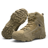 Winter/Autumn Men's Military Leather Boots Special Force Tactical Desert Combat Boats Outdoor Shoes Snow Boots