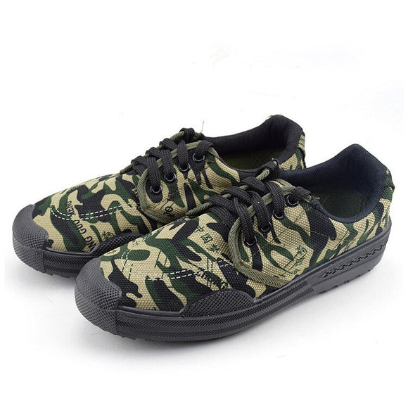 Men's Shoes Army Green Camouflage Cavans Farmer Work amp Safety Rubber Training Liberation Outdoor Sneakers Mart Lion Khaki 35 