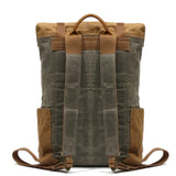rucksack Men's Casual Daypacks Vintage Canvas Backpack School Boys Designe Waterproof Travel backpack Bag Male Bagpack mochila  Mart Lion