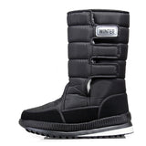 Winter Men Boots Thickened High Tube Snow Plush Warm Cotton Shoes Mart Lion Black 39 