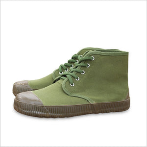 Men's Shoes Nostalgic Army Green Casual Farmer Training Liberation Mart Lion   