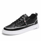 Ightweight Breathable Men's Woman Casual Shoes Flat Non-slip Sneakers White Casual Outdoor Tennis Mart Lion black 38 