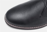  Genuine Leather  Men Boots Comfortable Ankle Leather Boots Mart Lion - Mart Lion