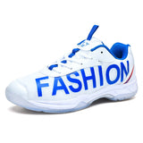 Professional Blue Badminton Shoes Men's Breathable Sport Women Sneakers Training Outdoor Tennis Mart Lion white183 35 