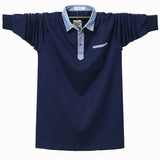 Men's Polo Shirt Long Sleeve Polo Shirt Soild Color Polo Clothing Summer Streetwear Casual Tops Mart Lion   