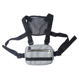 Chest Rig Men's Bag Casual Function Outdoor Style Chest Bag Small Tactical Vest Bags Streetwear For Male Waist Bags Kanye Mart Lion Gray 2 chest bag  