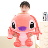 Big Size Stitch Plush Doll Kawaii Soft Blue Pink Elf Cartoon Anime Movie Stuffed Toy Christmas Gift Mart Lion - Mart Lion
