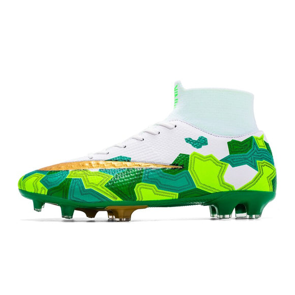  Men's Soccer Shoes Kids Football Boots Women Breathable Soccer Cleats Beautiful Mart Lion - Mart Lion