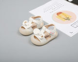  Summer Baby Girls Shoes Cute Bow Girl Toddler Princess Sandals Closed toe Soft Pu Leather Infant for Girl Mart Lion - Mart Lion