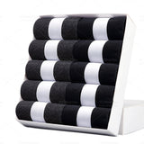 Men Cotton Socks Black Soft Breathable Summer Winter Mart Lion 5Black5DarkGray China EU 38-44(US 6-10)