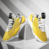 Men's Sneakers Yellow Sock Shoes Platform Casual Shoes Non-slip Sneakers Zapatillas Hombre Mart Lion   