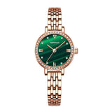 K1 Sky Star Diamond Inlaid Watch Female Versatile Small Starry Sky Blue Small Green Mart Lion FW-3250-4  