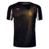 jeansian men's Designer T Shirt Casual Quick Dry Slim Fit Tops amp Tees Mart Lion LSL013-Black US M 