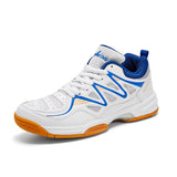 Men's Professional Tennis Shoes Breathable Mesh Volleyball Shoes Male Tennis Sneakers Fitness Athletic Badminton Shoes Mart Lion Blue Q211 36 