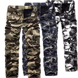 Winter Camouflage Military Tactical Thick Fleece Men's Multi-pocket Cargo Pants Warm velvet Casual Trousers Mart Lion   