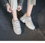 Shoes for Women Summer Student Korean Style Tennis Feminino Sneakers All-Match White Walking Mart Lion   