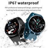 Smart Watch Men's Full Touch Screen Sport Fitness Watch IP67 Waterproof Bluetooth For Android ios smartwatch Men+box Mart Lion   