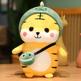 28/40cm Kawaii Tiger Plush Toy Soft Animals Cartoon Tiger Stuffed Soft Doll Kids Toys Birthday Children Mart Lion 28cm Style 1 