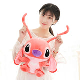  Big Size Stitch Plush Doll Kawaii Soft Blue Pink Elf Cartoon Anime Movie Stuffed Toy Christmas Gift Mart Lion - Mart Lion