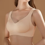 Sports Yoga Bras Seamless Active Bra Push Up Lingerie Wire Free Soft Sleep Wear Underwear For Woman Lady Mart Lion   