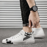 Hot Superstar Sport Shoes Men's Casual Shoes High top Luxury Comfort Leather Skateboard Sneakers Zapatillas Mart Lion   