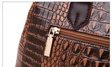 Women Handbag Genuine Leather Bags Crocodile Luxury Handbags Bags Designer Crossbody Bags Female Retro Tote Handbags Mart Lion   