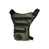 Men's waist bag functional tactics leg bag army mountain chest bags outdoor fishing Waist pack ports crossbody bags Mart Lion Green  