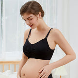  Maternity Bras Wirefree Nursing Bra Panties Set Pregnancy Clothes Prevent Sagging Breastfeeding Women Breathable Lactancia Mart Lion - Mart Lion