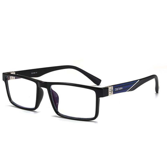 Men's Women Square Anti-blue light Myopia Glasses -1.0 -1.25 -1.5 -1.75 -2.0 -2.25 To -4.0 And +1.0 +1.5 +2.0 For Reading Eyewear Mart Lion myopia -225 square frame blue 