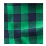 Men's Plaid Shirt Camisas Social Autumn Plaid Long-sleeved Button Down Casual Check Mart Lion Green Euro S 