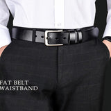 Men&#39;s Genuine Leather Belt Luxury Brand Belts for Men High Quality Cowhide Male Strap Waist Belt Cummerbunds Ceinture Homme 2022  MartLion