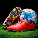 2022 Cheap Soccer Shoes Men Indoor Short Spike Non-slip Turf Football Shoes Kids Lightweight Cleats Training Shoes Sneakers Men  MartLion