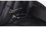  Waterproof Multi-Function Crossbody Bag For Men's Chest Bag Casual Sports Belt Bags Solid Color Male Banana Waist Pack Mart Lion - Mart Lion
