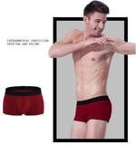 4 pcs/Lot Boxers Men's Underwear Cotton Shorts Panties Shorts Home Underpants Boxer Mart Lion   