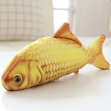 Arrive 20-140CM Cyprinus Carpio Fish Koi Carp Plush Toys Lifelike Stuffed Aquatic Fishes Pillow For Kid Gift Mart Lion 20cm 6 