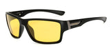 Long Keeper Night Vision Sunglasses Polarized Men's Women Eyes Protect UV400 Black Square Unisex gafas de Mart Lion Night Vision  