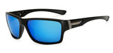 Long Keeper Night Vision Sunglasses Polarized Men's Women Eyes Protect UV400 Black Square Unisex gafas de Mart Lion Blue Lens  