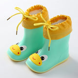 Rain Boots Kids for Boys Girls Cute Waterproof Baby Non-slip Rubber Water Shoes Children Rainboots 4 Seasons Mart Lion   