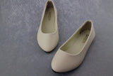 Leather Flat Shoes Pointed Toe Woman Loafers Autumn Casual Shoes Women Flats Candy Color Sweet Flats Mart Lion   