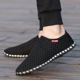 Men's Casual Shoes Summer Breathable Air Mesh Shoes Slip-On Style Shoes Sneakers Footwear Mart Lion   